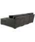 Фото #25 товара Radley 3-Piece Fabric Chaise Sectional Sofa, Created for Macy's