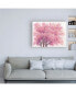 Tim OToole Pink Cherry Blossom Tree I Canvas Art - 19.5" x 26"