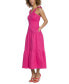 ფოტო #3 პროდუქტის Women's Sleeveless Flutter-Strap Dress