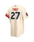 Фото #2 товара Men's Mike Trout Cream Los Angeles Angels City Connect Replica Player Jersey