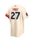 ფოტო #2 პროდუქტის Men's Mike Trout Cream Los Angeles Angels City Connect Replica Player Jersey