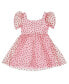 Фото #2 товара Платье для малышей Trixxi Короткое платье сетчатое с принтом сердец