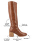 Фото #6 товара Women's Romilly Tru Comfort Foam Wide Width Regular Calf Stacked Block Heel Round Toe Boots