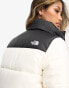 The North Face Saikuru cropped puffer in cream Exclusive at ASOS