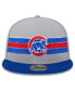 Фото #4 товара Men's Gray, Royal Chicago Cubs Band 9FIFTY Snapback Hat