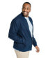 Mens Cullin Linen Bomber Jacket Big & Tall