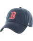 Men's Navy Boston Red Sox Sure Shot Classic Franchise Fitted Hat Синий, M/L - фото #3