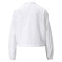 Фото #4 товара Puma T7 Woven Button Up Jacket Womens White Casual Athletic Outerwear 53352202