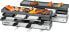 ROMMELSBACHER RC 1600 Raclette1590W rechteckig sw/si RC1600