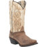 Фото #2 товара Laredo Myra Embroidery Square Toe Cowboy Womens Brown Dress Boots 51091