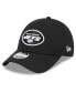 Фото #1 товара Youth Boys Black New York Jets Main B-Dub 9FORTY Adjustable Hat