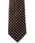 Фото #2 товара Canali Brown Squared Silk Tie Men's Brown Os