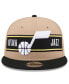 Men's Tan/Black Utah Jazz 2024 NBA Draft 9FIFTY Snapback Hat