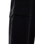 JDY loose fit cargo trouser co-ord in black