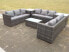 Gartensofa Lounge Grau(6er-Set)