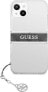 Guess Etui Guess GUHCP13SKB4GGR Apple iPhone 13 mini Transparent hardcase 4G Grey Strap Charm