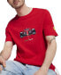 Фото #1 товара Men's Scuderia Ferrari Regular-Fit Formula One Race Car Graphic T-Shirt