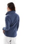 Фото #3 товара Columbia Glacial IV half zip micro fleece in nocturnal blue