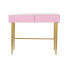 Фото #2 товара Журнальный столик DKD Home Decor Розовый Позолоченный Металл Древесина манго современный (90 x 45 x 74 cm)