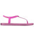 Фото #3 товара Class Edge Glow Slip-On Embellished T-Strap Thong Sandals