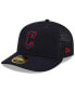 Фото #1 товара Men's Navy Cleveland Guardians 2022 Batting Practice Low Profile 59FIFTY Fitted Hat