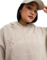 Фото #4 товара Kaiia Plus logo oversized hoodie co-ord in stone