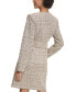 Фото #1 товара Women's Tweed Belted Coat Dress