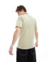 Фото #2 товара Vans varsity small logo short sleeve t-shirt in light tan