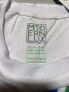 Modern Lux Let's Give Earth a Chance Graphic Tank Top Women's Size XS White