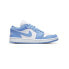 Фото #2 товара Кроссовки Nike Air Jordan 1 Low UNC (Голубой)
