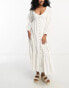 Фото #4 товара Billabong Starry Skies maxi beach summer dress in white