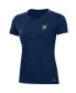 ფოტო #2 პროდუქტის Women's Navy Navy Midshipmen 2023 Aer Lingus College Football Classic Performance Cotton T-shirt