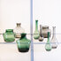 Vase Grey Glass 12 x 12 x 33 cm
