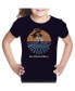 ფოტო #1 პროდუქტის Big Girl's Word Art T-shirt - Cities In San Diego