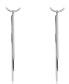 Unmistakable steel long earrings Heidi EWE23156S