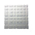 MUSIC STORE Diffusor-Pack SKYLINE White  4x polystyrene mould 600x600x100mm