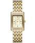 Фото #1 товара Часы Folio Three Hand Gold Tone Watch