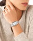 ფოტო #4 პროდუქტის Women's Raquel Silver-Tone Stainless Steel Bracelet Watch, 23mm