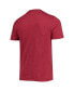 ფოტო #3 პროდუქტის Men's Heathered Charcoal, Cardinal Iowa State Cyclones Meter T-shirt and Pants Sleep Set