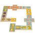 WOOMAX Wooden Domino 28 Animal Pieces Of The Zookabee Jungle Board Game