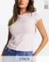 Фото #2 товара Monki 2 pack t-shirt in pink and grey melange