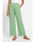 Фото #2 товара Women's Anna Fit Wide Leg Cropped Pull-On Crinkle Pant