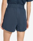Фото #2 товара Women's Washed Linen High Rise Pull On Pleated Shorts