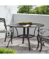 Фото #7 товара Enchanting Lattice Dining Table A Timeless Focal Point for Your Patio