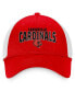 Фото #3 товара Men's Red, White Louisville Cardinals Breakout Trucker Snapback Hat