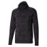 Фото #1 товара Puma Nemen X Knit Mock Neck Sweatshirt Mens Black 53459101