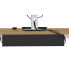 LogiLink KAB0070 - Cable tray - Desk - Steel - Black