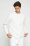 Erkek Kırık Beyaz Sweatshirt 3SAM70008MK