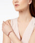 ფოტო #2 პროდუქტის Rosa by EFFY® Ruby (4-3/8 ct. t.w.) and Diamond (3/4 ct. t.w.) Bangle Bracelet in 14k Rose Gold, Created for Macy's