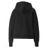 Puma Team Pullover Hoodie Womens Black Casual Outerwear 534334-01 M - фото #2